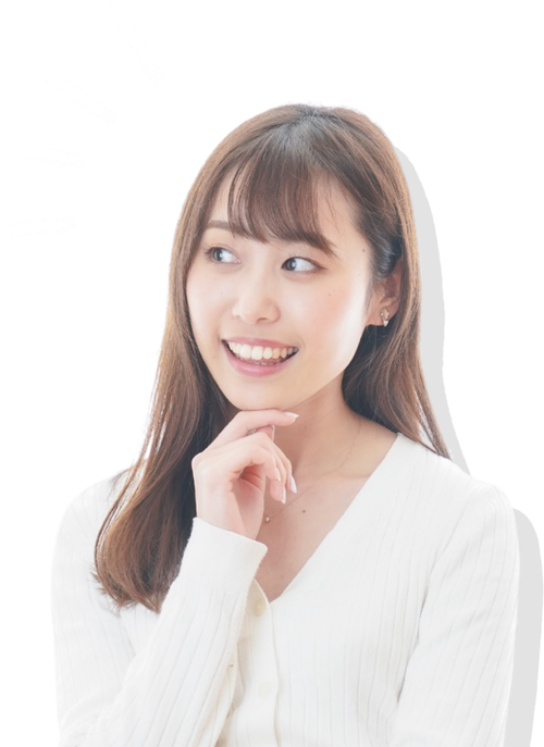 笑顔で働く女性